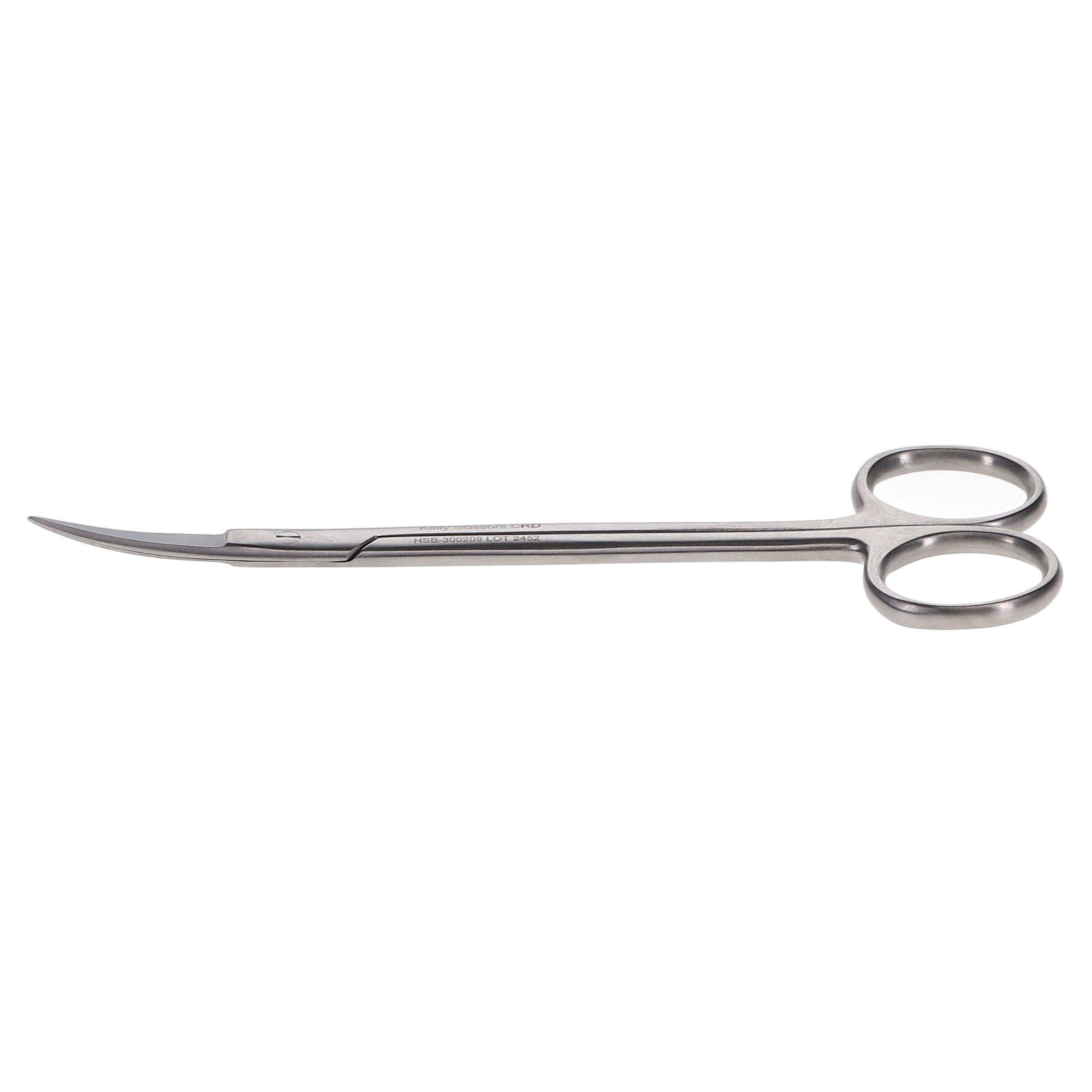 House Brand Dentistry 300208 HSB Dental Scissors Kelly Curved 6.25