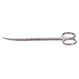 House Brand Dentistry 300208 HSB Dental Scissors Kelly Curved 6.25"