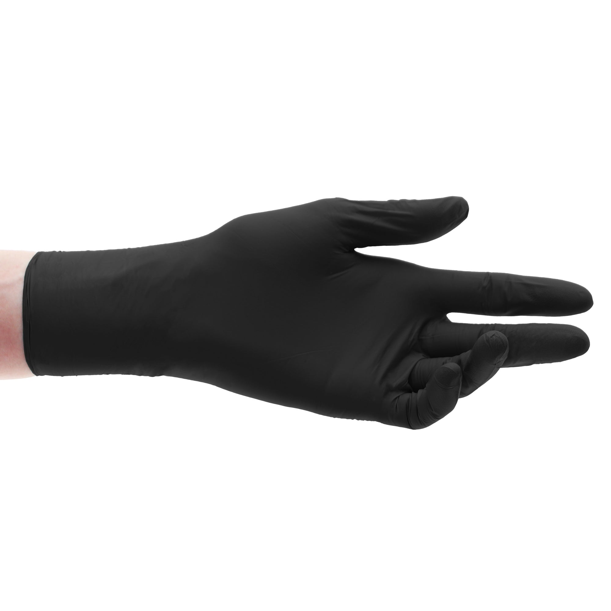 Aira 119140 PurGuard Nitrile Exam Gloves Black Extra Small Latex Free 100/Bx