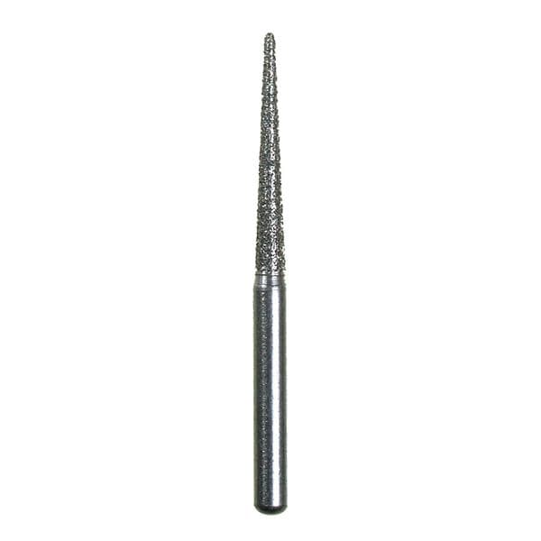 Spring Health 770.11F-10PK FG #770.11 Round End Taper Fine Grit Diamond Burs 10/Pk