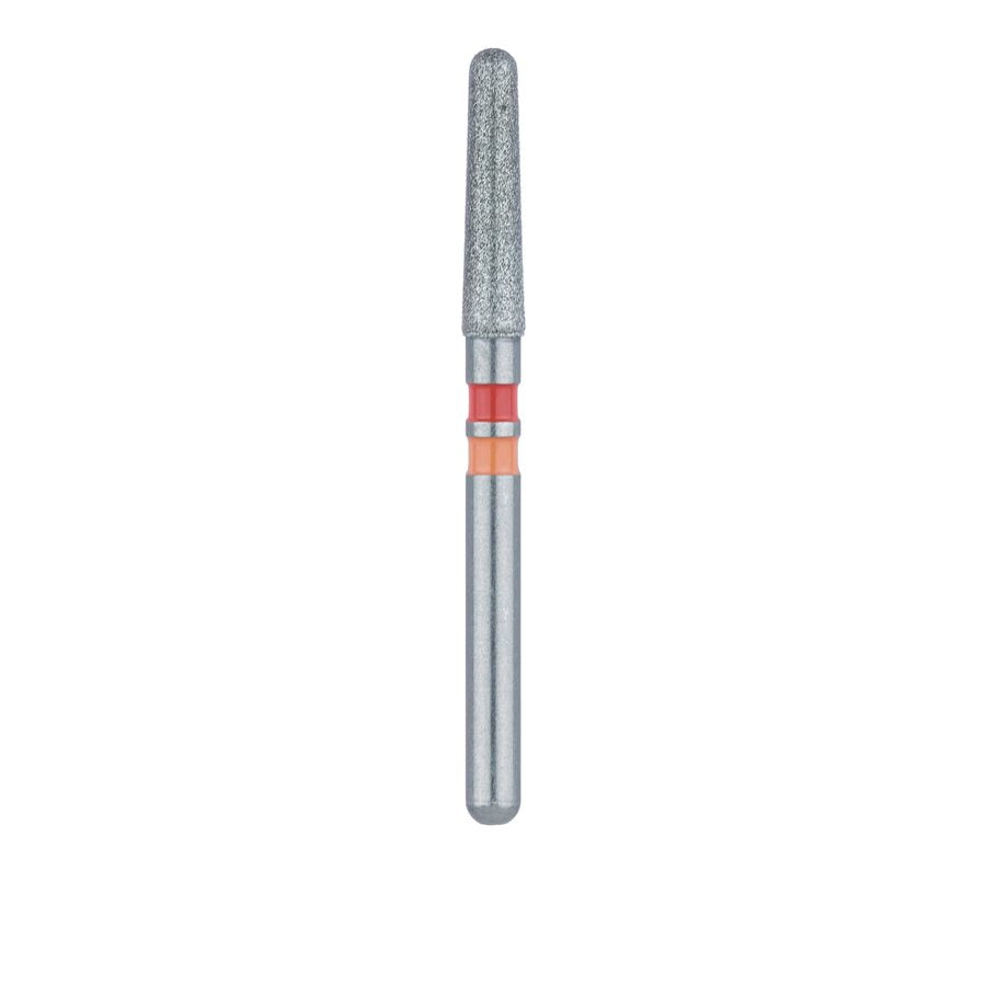 Meisinger Z850F-018-FG Zirconia FG Tapered Round End Cylinder Fine Grit Diamond Burs 5/Pk