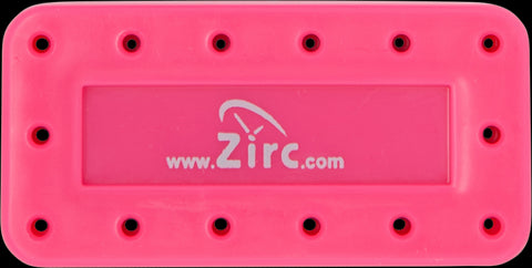 Zirc Dental 50Z403S Magnetic Bur Block 14-Hole Microban Vibrant Pink