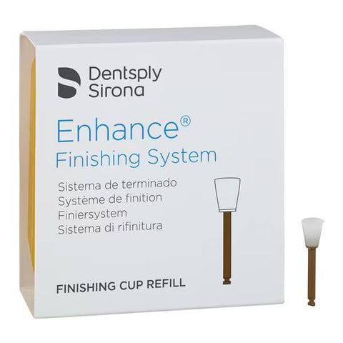 Dentsply 624055 Enhance Finishing System Dental Cups RA Shank 40/Pk