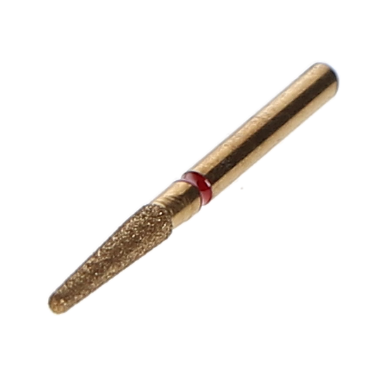 House Brand Dentistry 401944 HSB FG 856-018F Precision Zirconia Round End Taper Fine Grit Diamond Burs 5/Pk