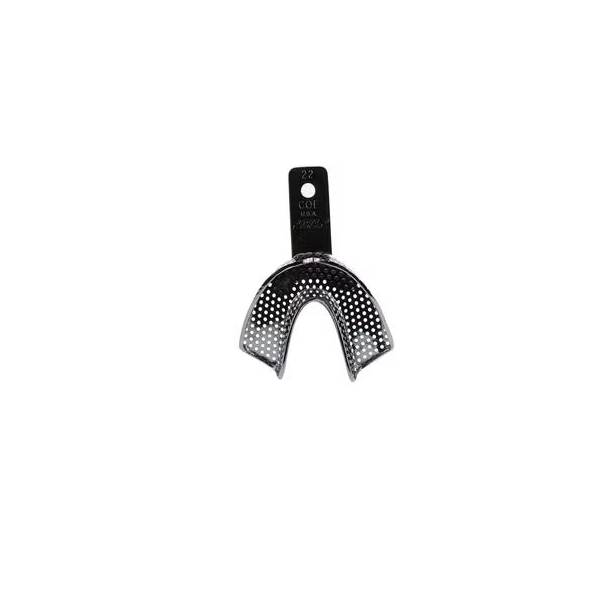 GC 260018 Coe Metal Dental Impression Trays Regular Perforated 8/Bx