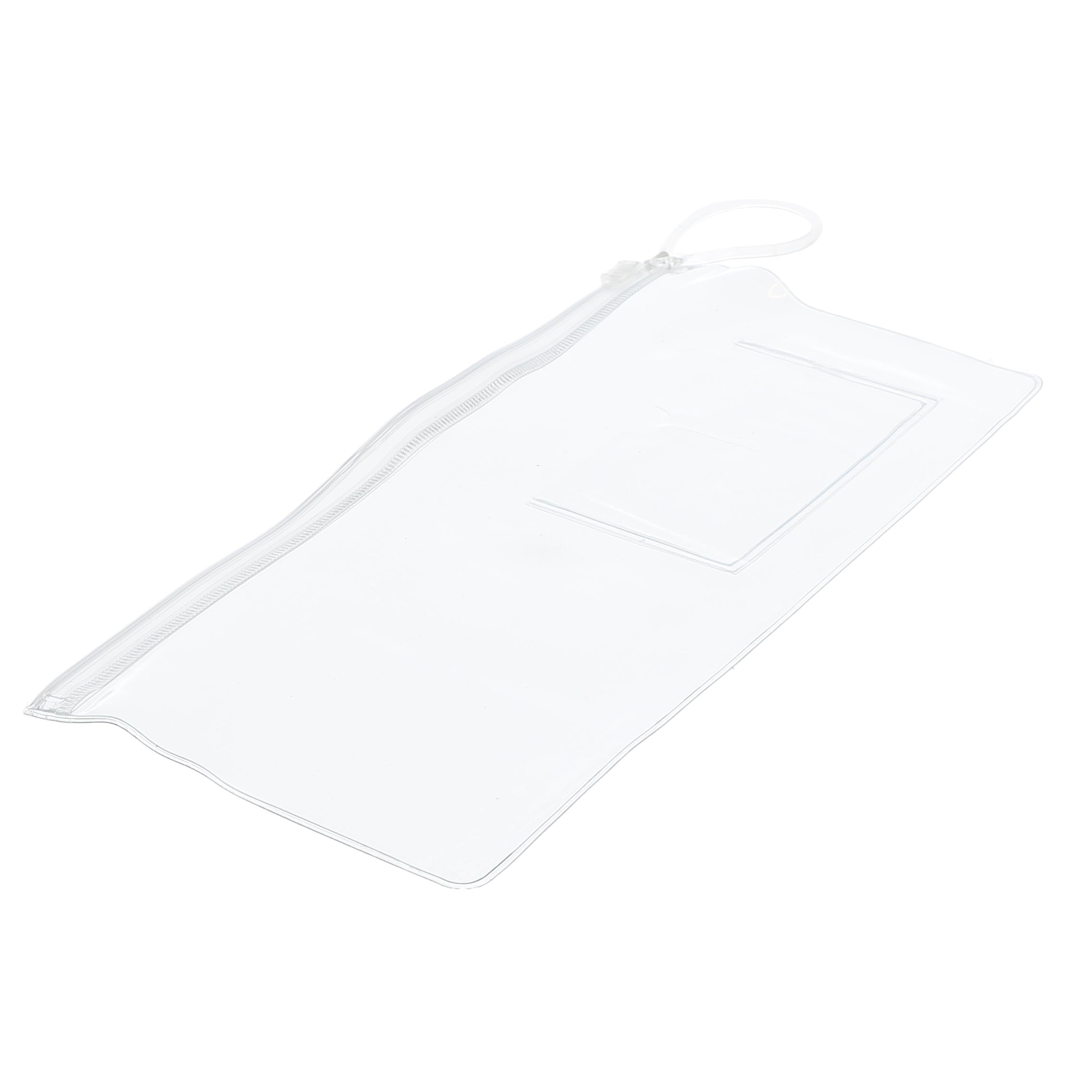 House Brand Dentistry 500191 HSB Deluxe Dental Bag Zippered Bag With Pocket Clear Vinyl 100/Pk