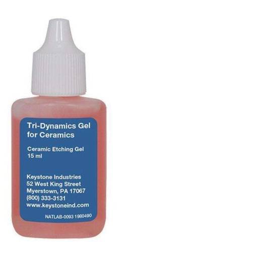 Keystone 5920840 Tri-Dynamics Ceramic Dental Etch Gel 15mL