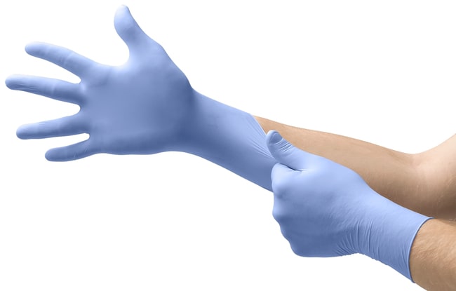 Microflex FFS-700-XS Freeform SE Nitrile Exam Gloves PF Extra Small 100/Bx