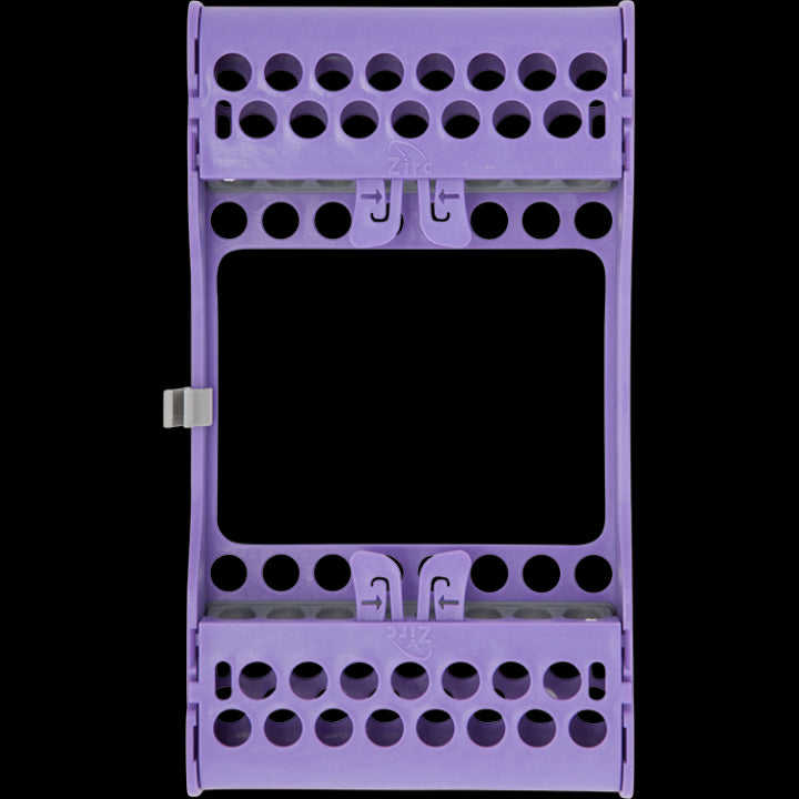 Zirc Dental 50Z927R E-Z Jett Sterilization Cassette 8-Place Neon Purple