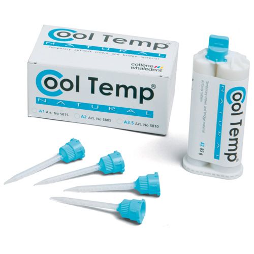 Coltene Whaledent C5825 Cool Temp Natural Automix A3.5 Syringes 2/Pk 8 Mixing Tips EXP Mar 2026