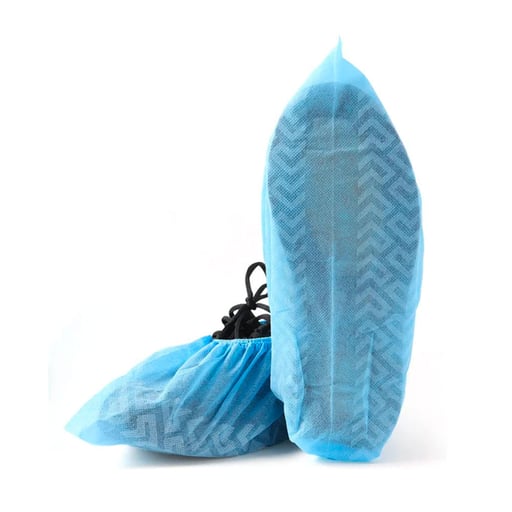 Plasdent 8003NW-2 Elastic Shoe Covers Blue 100/Bx