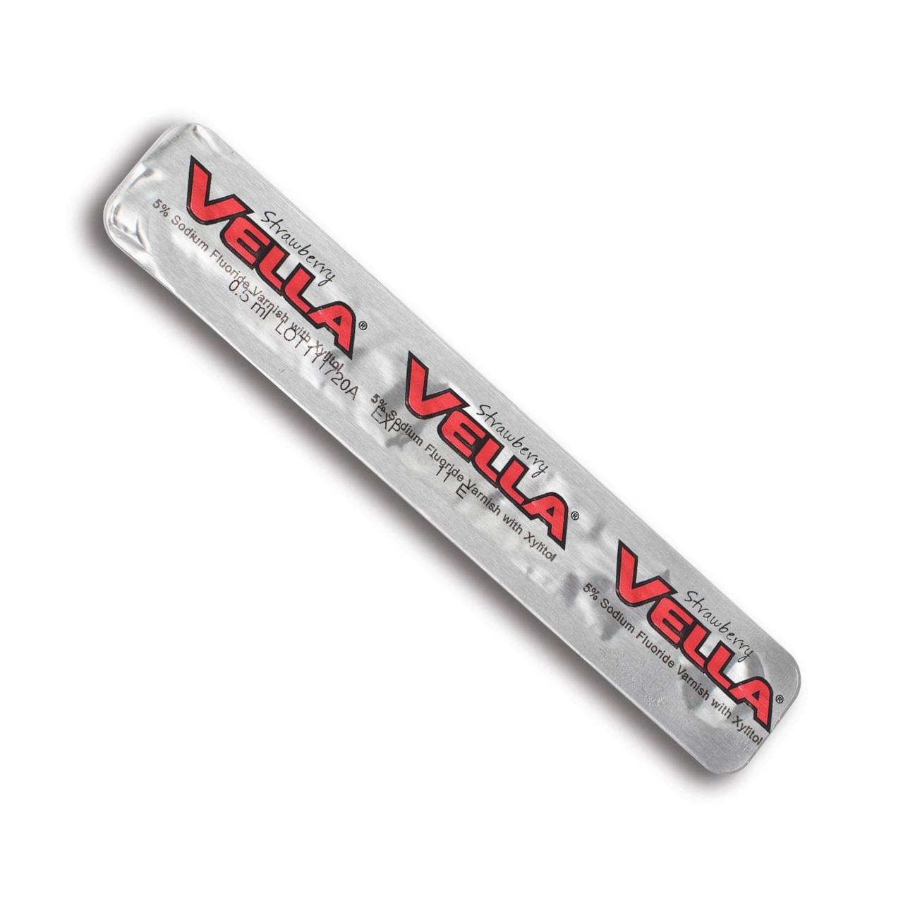 Preventive Technologies 770023 Vella Fluoride Dental Varnish Strawberry 35/Bx