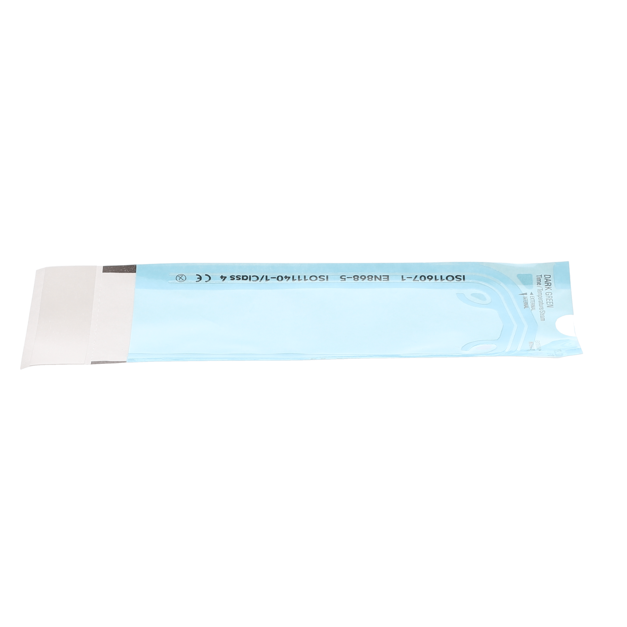 Aira 100520 Paper/Blue Film Self-Sealing Sterilization Pouches 2.25