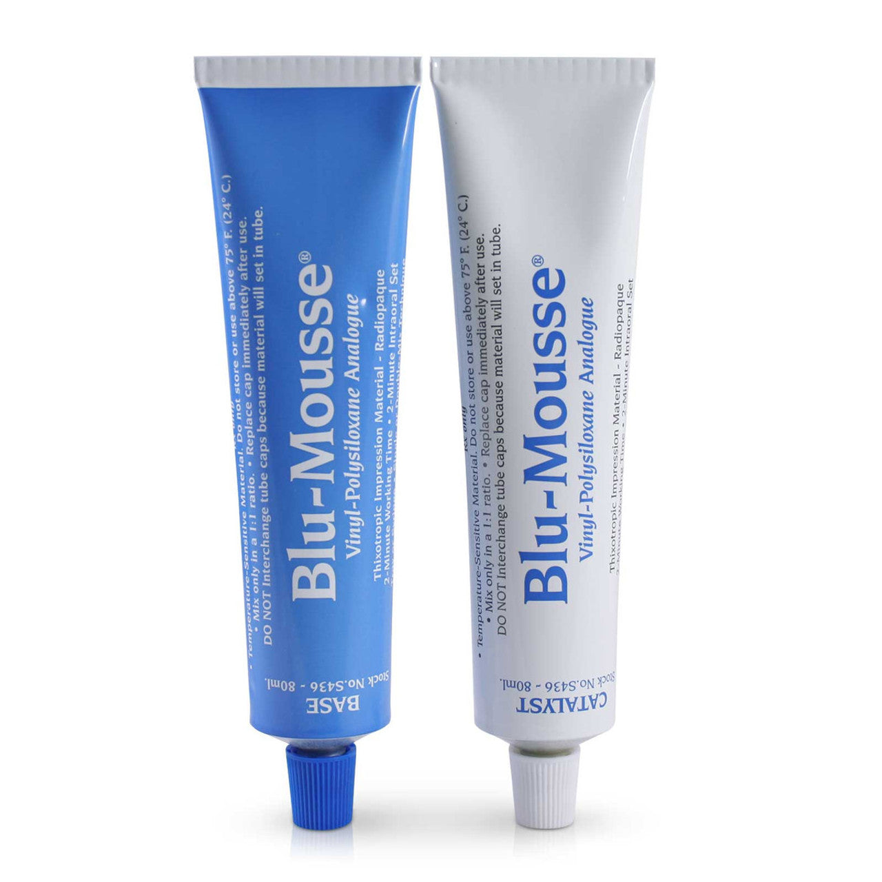 Parkell S436 Blu-Mousse VPS Bite Registration Material Paste Base & Catalyst