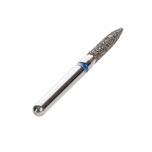 House Brand Dentistry 401890 HSB FG 862-014M Flame Medium Grit Diamond Burs 10/Pk