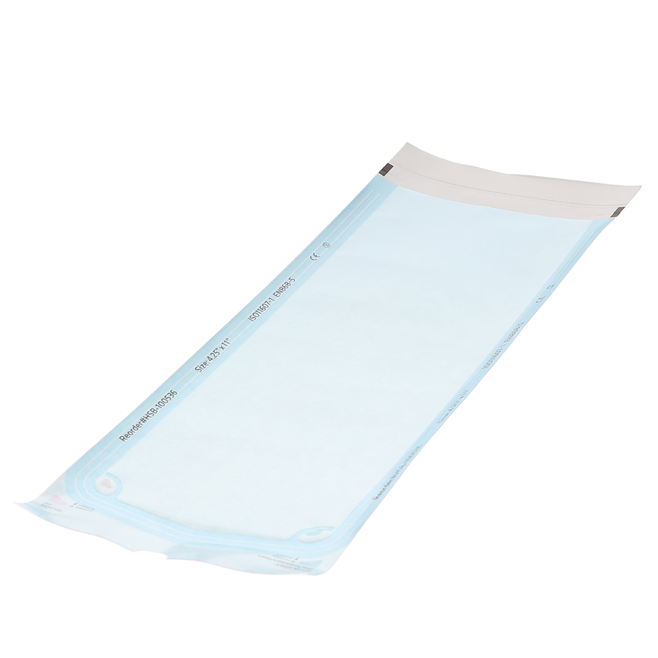 House Brand Dentistry 100536 HSB Self-Sealing Sterilization Pouches 4.25