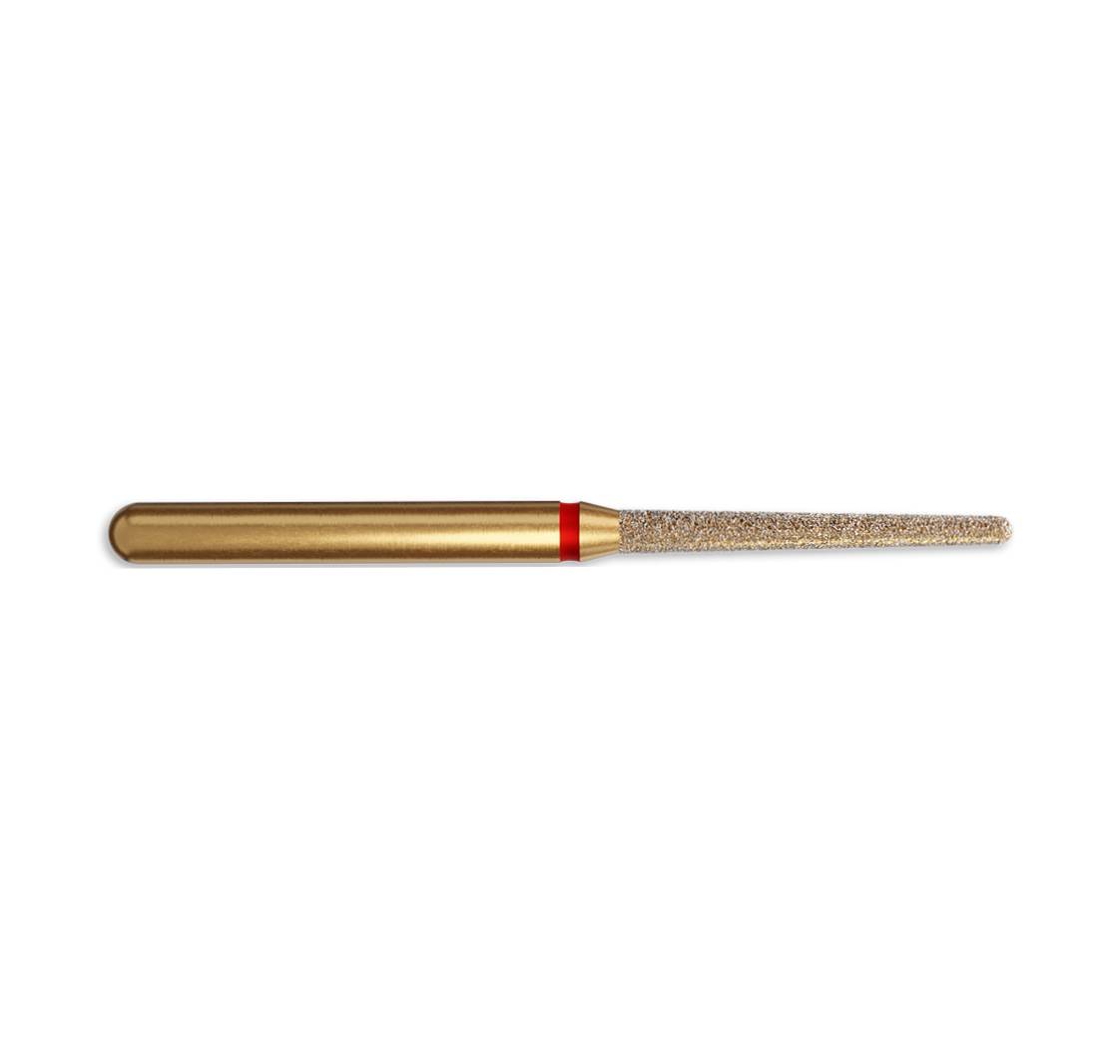 Coltene Whaledent 60032201 Alpen FG G850-314-014-10.0-F Round End Taper Fine Grit Diamond Burs 5/Pk
