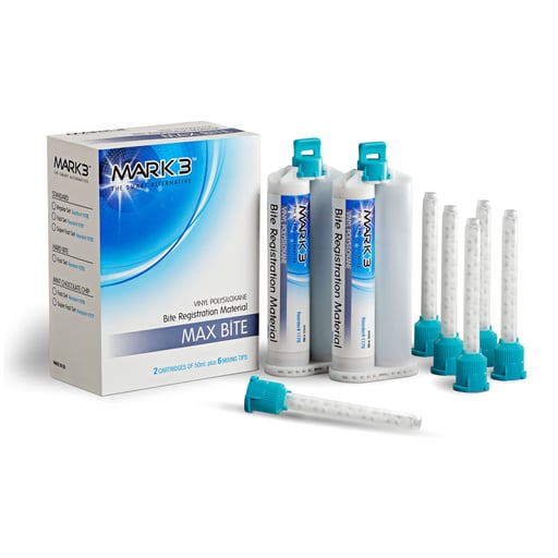 Mark3 1172 Max Bite Registration Super Fast Set Unflavored 2/Pk 50 mL