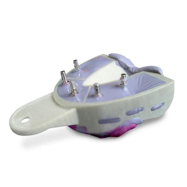 Hager 101253 Upper S3 Large Specialized Implantology Impression Trays 6/Pk