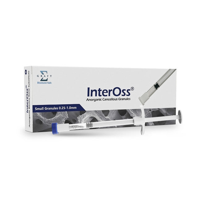 InterOss IOSGS025 Anorganic Cancellous Granules 0.25-1.0mm 0.25cc