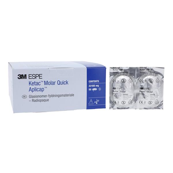 3M Solventum 56366 Ketac Molar Quick Aplicap Glass Ionomer Restorative A1 50/Bx