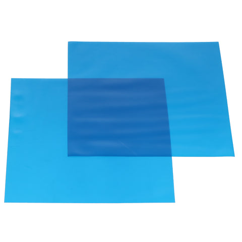 House Brand Dentistry 100702 HSB Rubber Dams Latex 5" x 5" Medium Gauge Blue 364/Pk