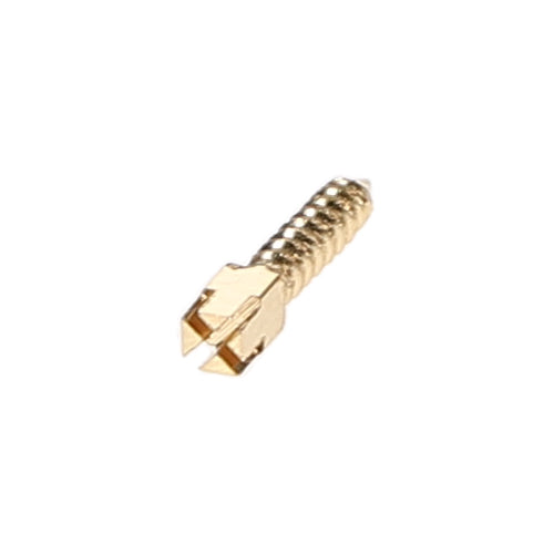 House Brand Dentistry 400021 HSB Gold Plated Screw Posts M6 #6 Medium 9.3mm 12/Pk