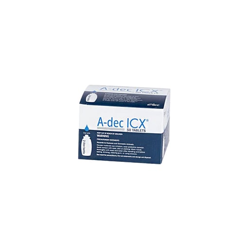 ADEC 90.1065.00 ICX Dental Water Treatment Tablets 2 Liter 50/Bx EXP M ...