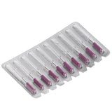 House Brand Dentistry 400600 HSB Barbed Broaches #0 XXXX-Fine 25mm Sterile Purple 10/Pk