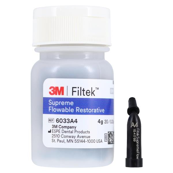 3M Solventum 6033A4 Filtek Supreme Flowable Restorative Capsules A4 20/Pk 0.2gm