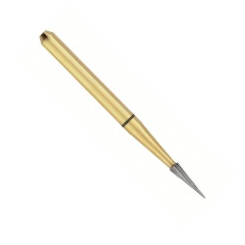 SS White 16007-5 FG 10 Blade 4mm Safe End Taper Carbide Burs 5/Pk
