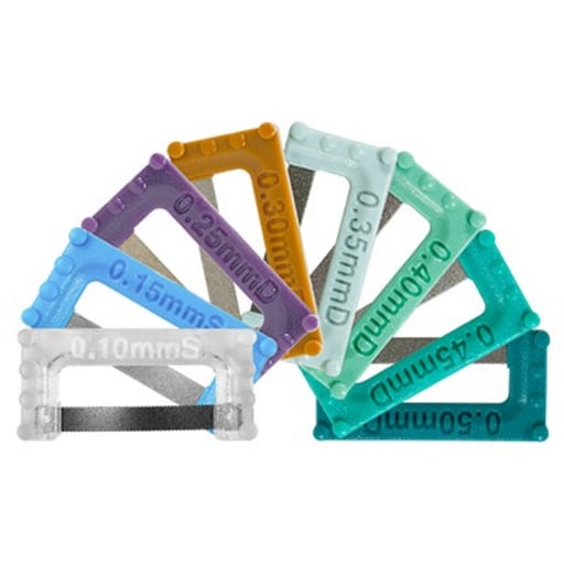 Directa 32082 ContacEZ IPR Plus Assorted Kit 0.10mm 0.50mm Medium 16/Pk