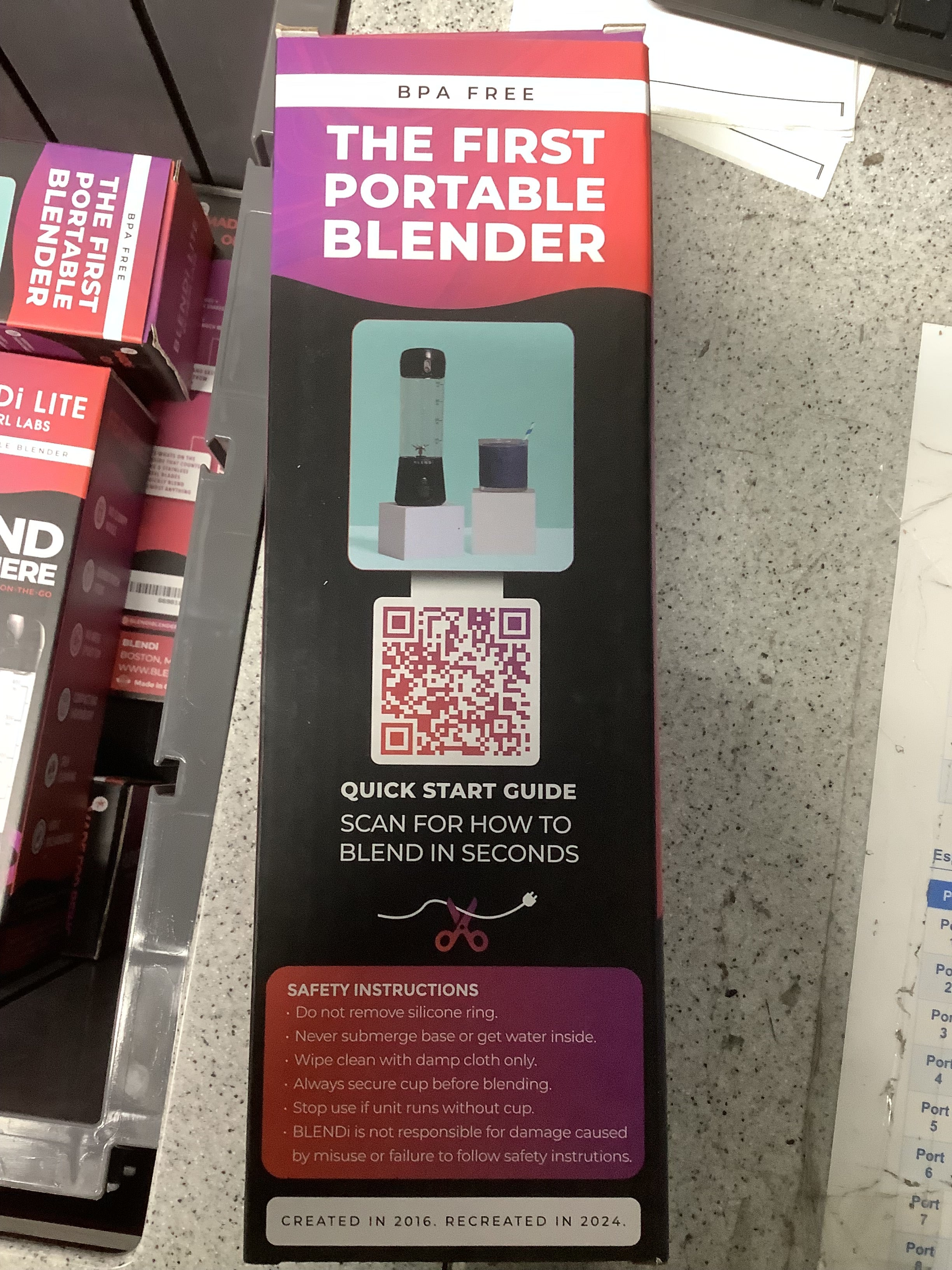 BLENDi LITE Portable USB-C Blender By Swirl Labs