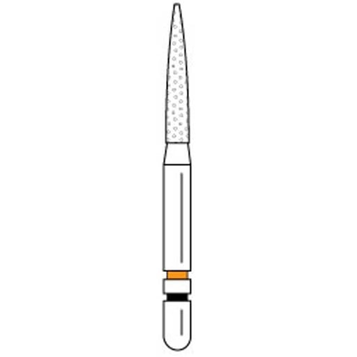 Premier Dental 2015667 Two Striper Ztech Diamond Bur Friction Grip L260.8ZF 5Pk  (replaces PR-2015883)