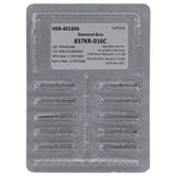 House Brand Dentistry 401606 FG 837KR-016C Modified Cylinder Coarse Grit Diamond Burs 10/Pk