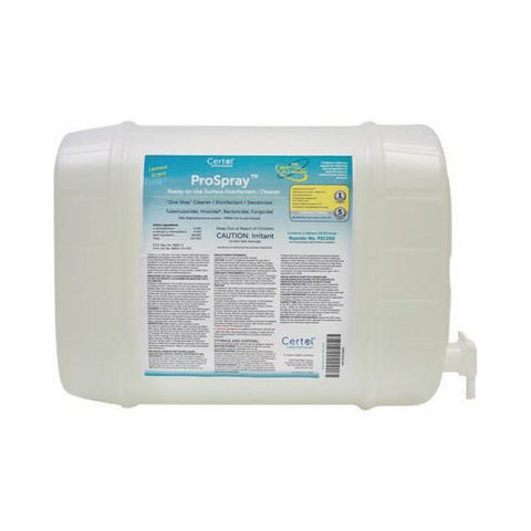 Certol PSC050 ProSpray Surface Disinfectant Cleaner 5 Gallon