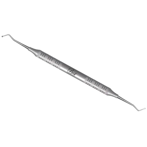 Best Instruments 1283 Double End #17 Spoon Dental Excavator 8mm Hollow Handle Stainless Steel