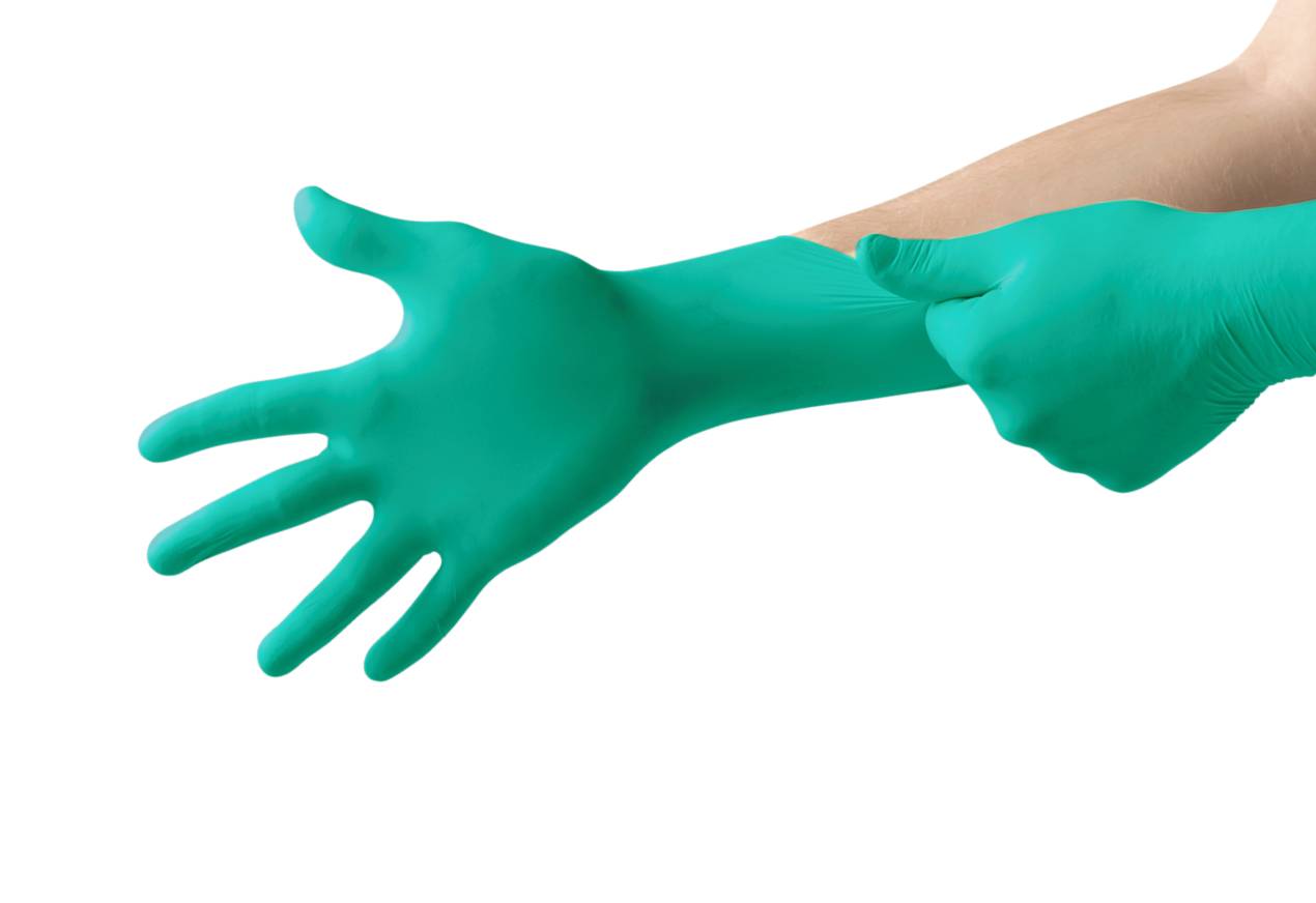 Ansell Perry 73737060 Microflex Neogard TOUCH Neoprene Gloves Extra Small 200/Pk