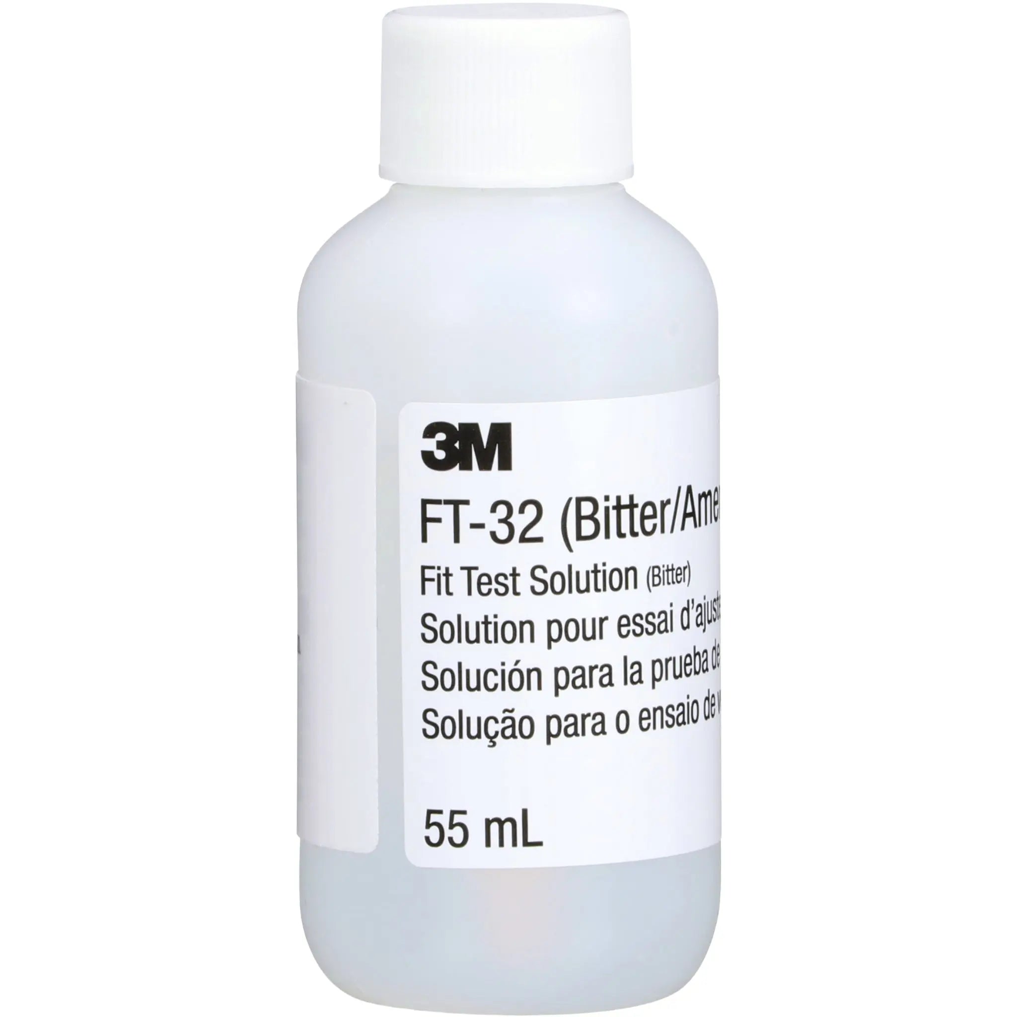 3M Solventum FT-32 Fit Test Solution Bitter 6/Case 55mL