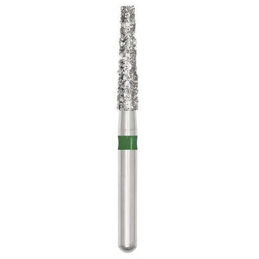 SS White 91238-5 Revelation FG 847-018C-S Short Shank Flat End Taper Coarse Grit Diamond Burs 5/Pk