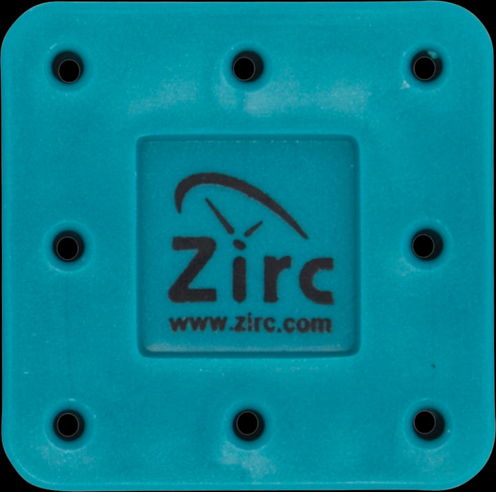 Zirc Dental 50Z400J Magneitc Bur Block 8-Hole Microban Teal