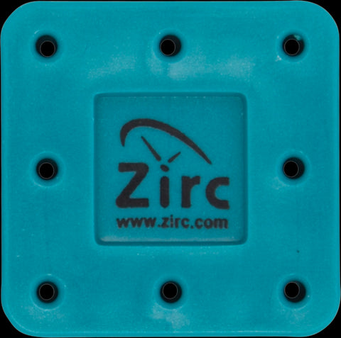 Zirc Dental 50Z400J Magneitc Bur Block 8-Hole Microban Teal