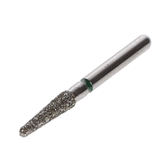 House Brand Dentistry 401861 HSB FG 855L-018C Long Round End Taper Coarse Grit Diamond Burs 10/Pk