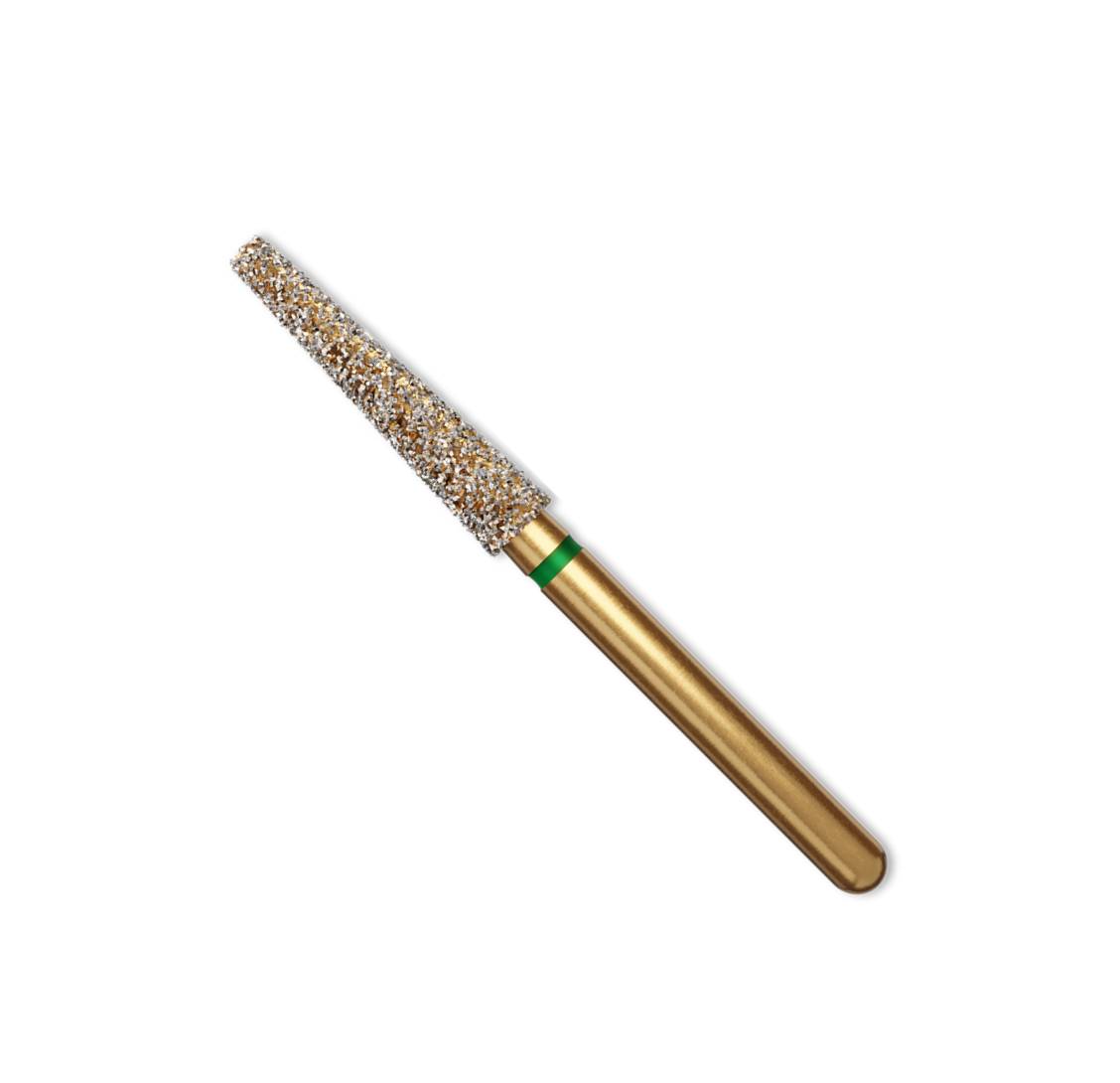 Coltene Whaledent 60032175 Alpen FG #848-023 Flat End Taper Super Coarse Grit Diamond Burs 5/Pk