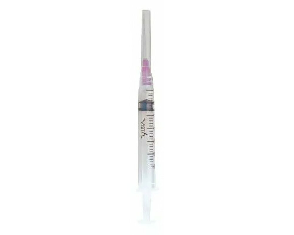 Vista Dental 316239 Pre-Tip Syringes With Vista-Probe Tips 3cc 30 Gauge 100/Bx