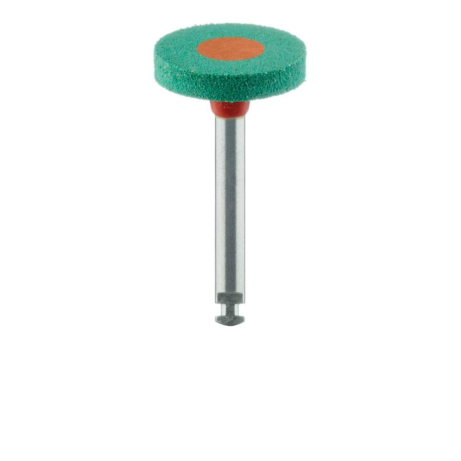 Meisinger 9749G Diamond Polishers Wheel Coarse Grit Green/Orange RA 2/Pk