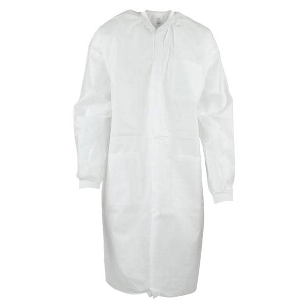 ValuMax 3660WHXL ValuMax - Extra-Safe Lab Coats White XL 10/Pk