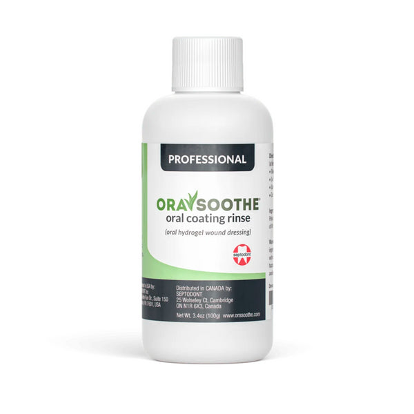 Septodont S0620 ORASOOTHE Oral Coating Rinse 3.4oz Professional EXP Jun 2026