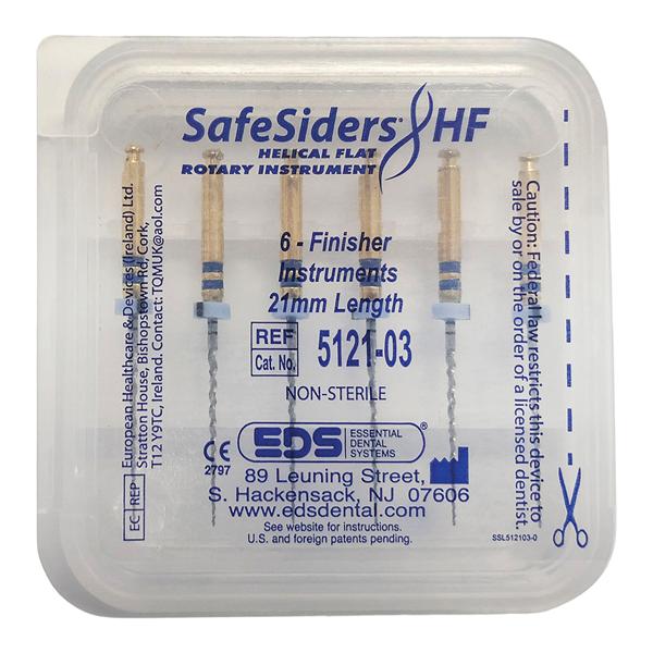 Essential Dental Systems 5121-03 SafeSider HF Rotary Finishers 21mm 6/Pk