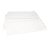 House Brand Dentistry 101163 HSB Chair Cover Sleeves Half Poly 32"W X 32"L Clear 200/Bx